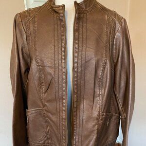 ⭐ Sonoma Life + Style Faux leather jacket XL